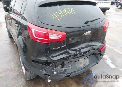 2013 Kia Sportage Lx from USA, damaged, VIN KNDPB3A22D7410340